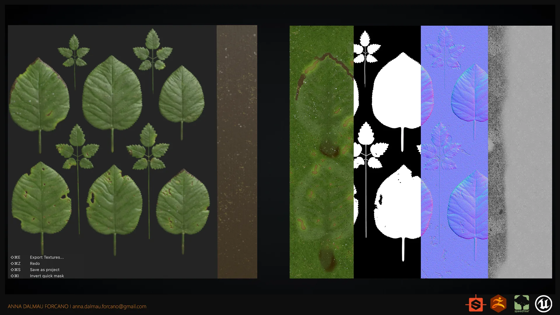Как создать реалистичную листву с помощью ZBrush, SpeedTree и Substance 3D - изображение 12