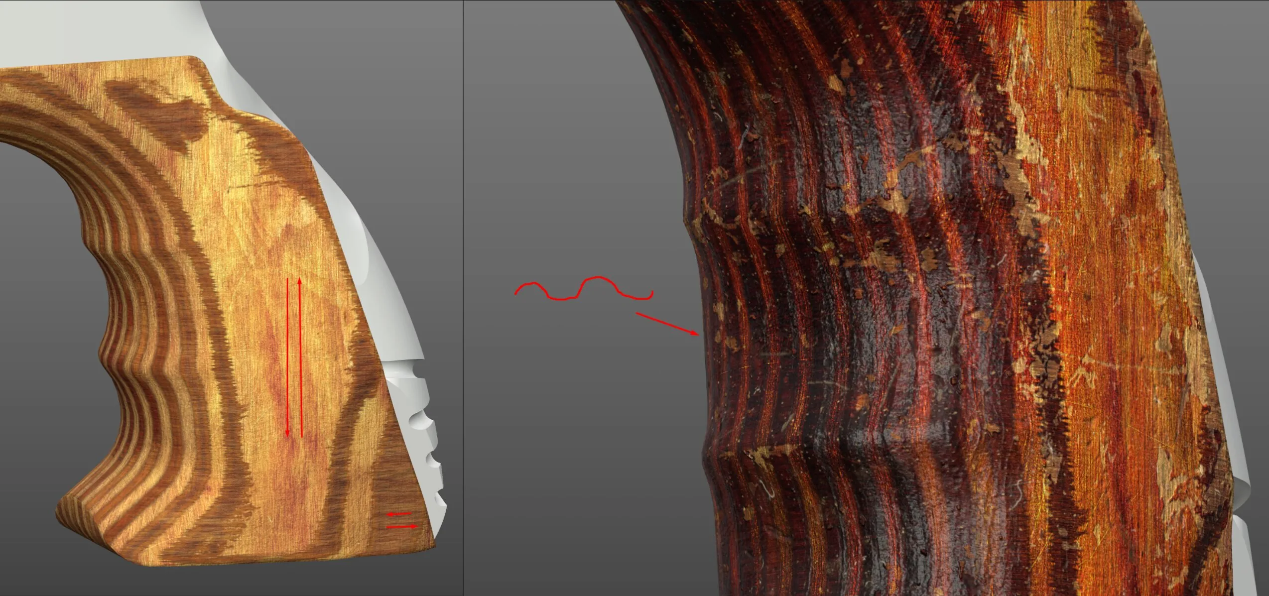 Создание состаренного оружия с реалистичным текстурированием с помощью ZBrush & Substance 3D — изображение 15