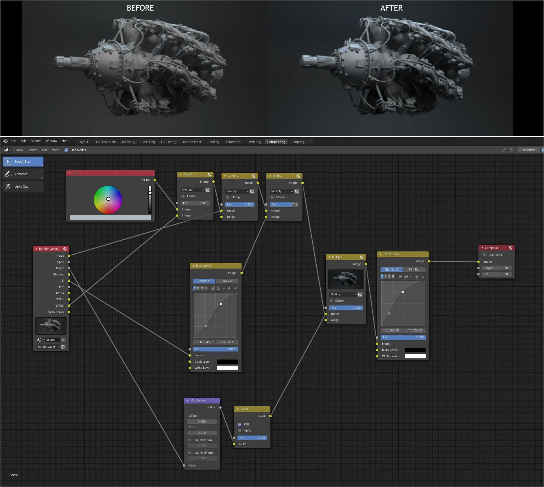 Tools and Tips for Hard-Surface Modeling in Blender 2.8 - изображение 12