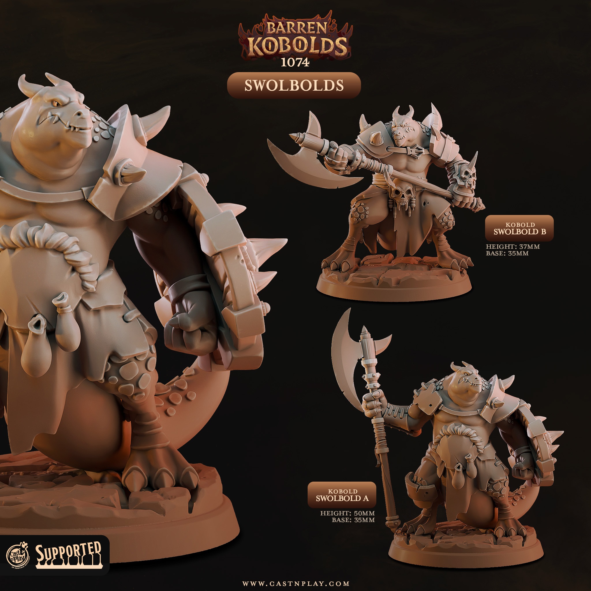 How Cast n Play Creates 3D Printable Tabletop Miniatures and Sets - изображение 3