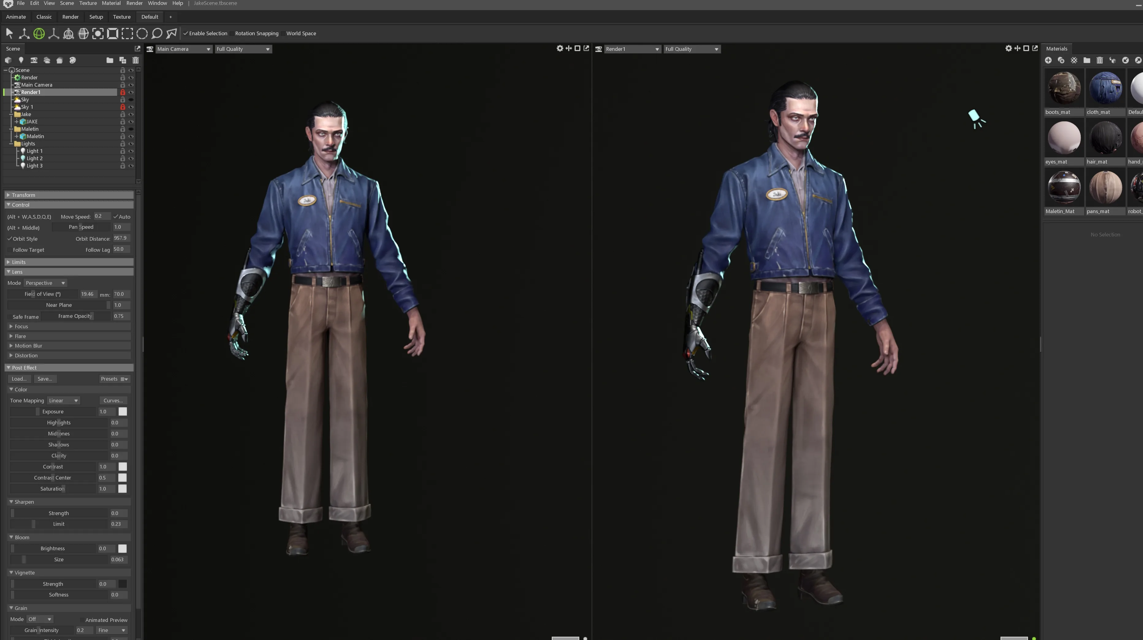 Создание 3D нарисованного вручную человека с роботизированной рукой — изображение 28
