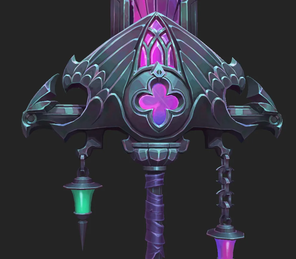 Learn to Make Hand-Painted Gothic Sword in Blender - изображение 14
