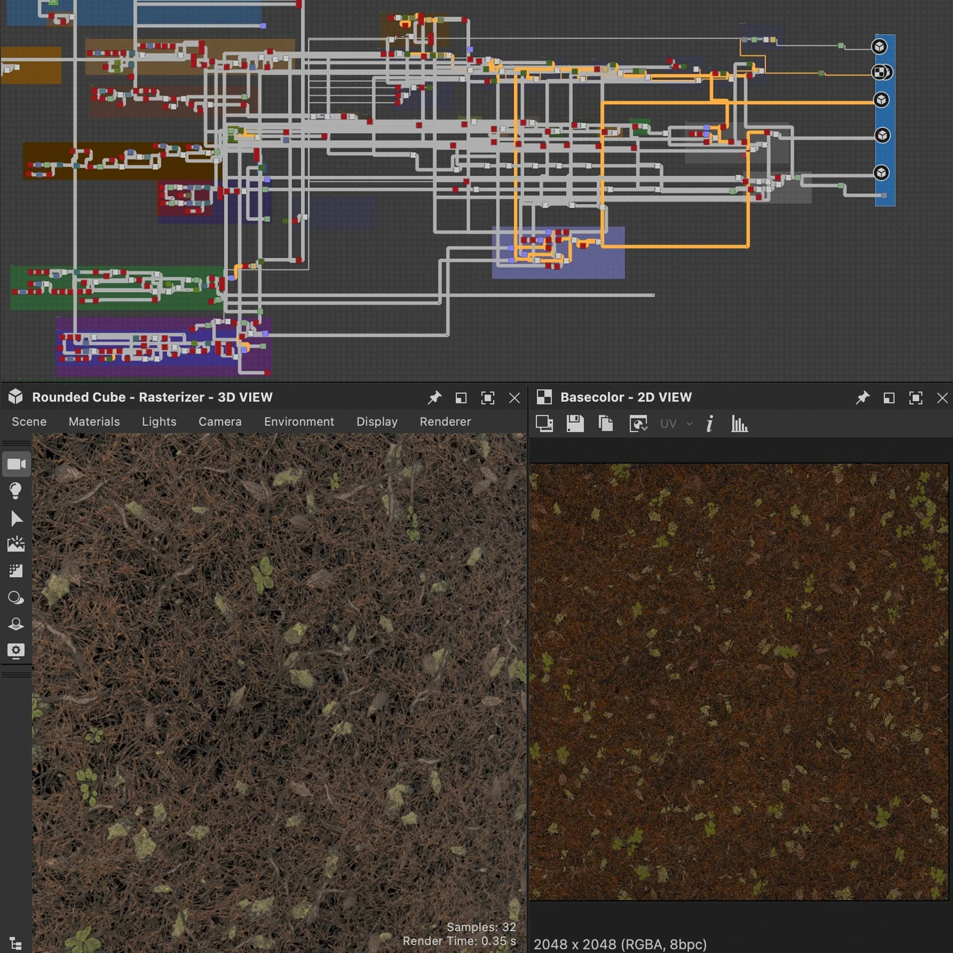 Как создать реалистичную листву с помощью ZBrush, SpeedTree и Substance 3D - изображение 14