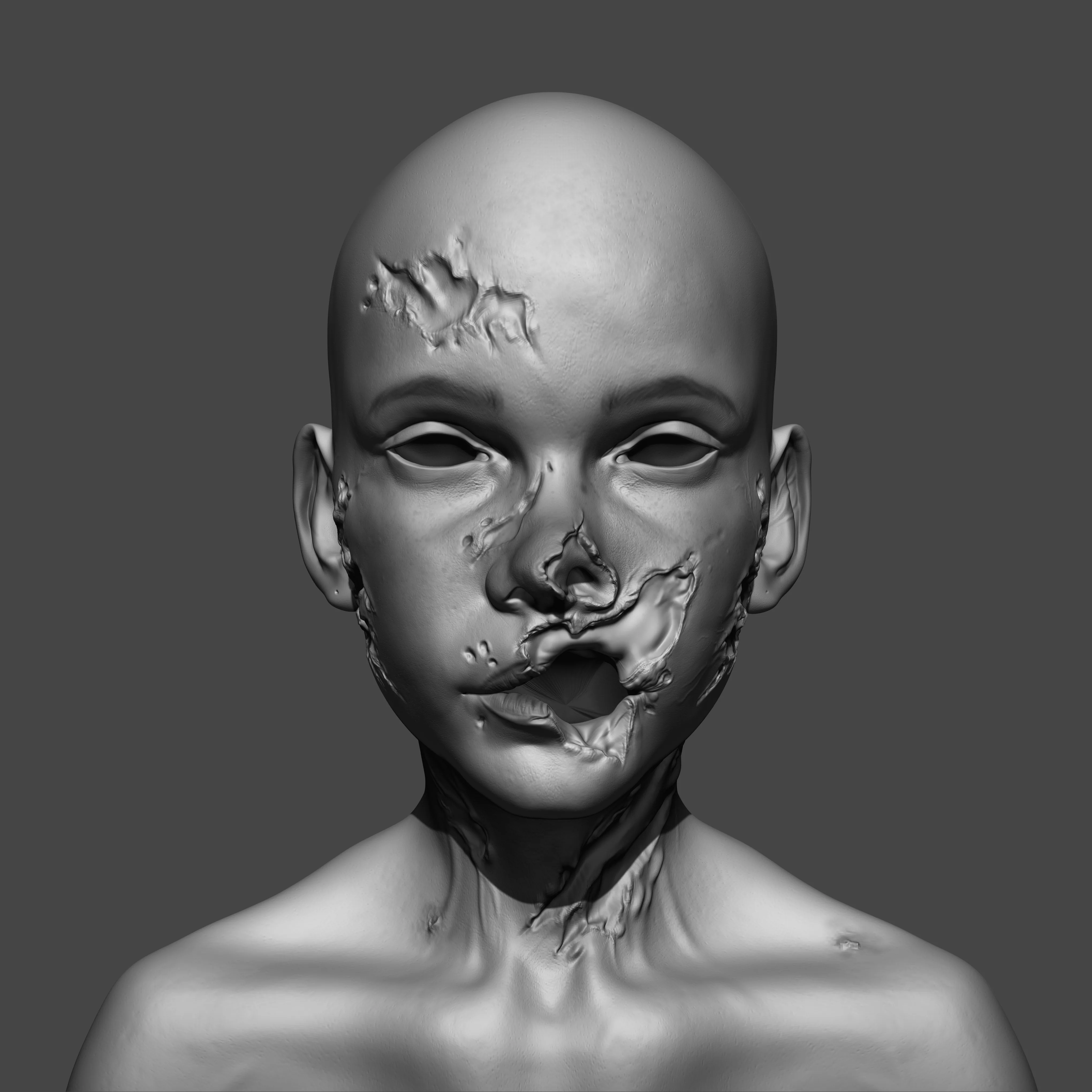 Создание персонажа Зомби-чирлидер с помощью ZBrush и Substance 3D — изображение 5