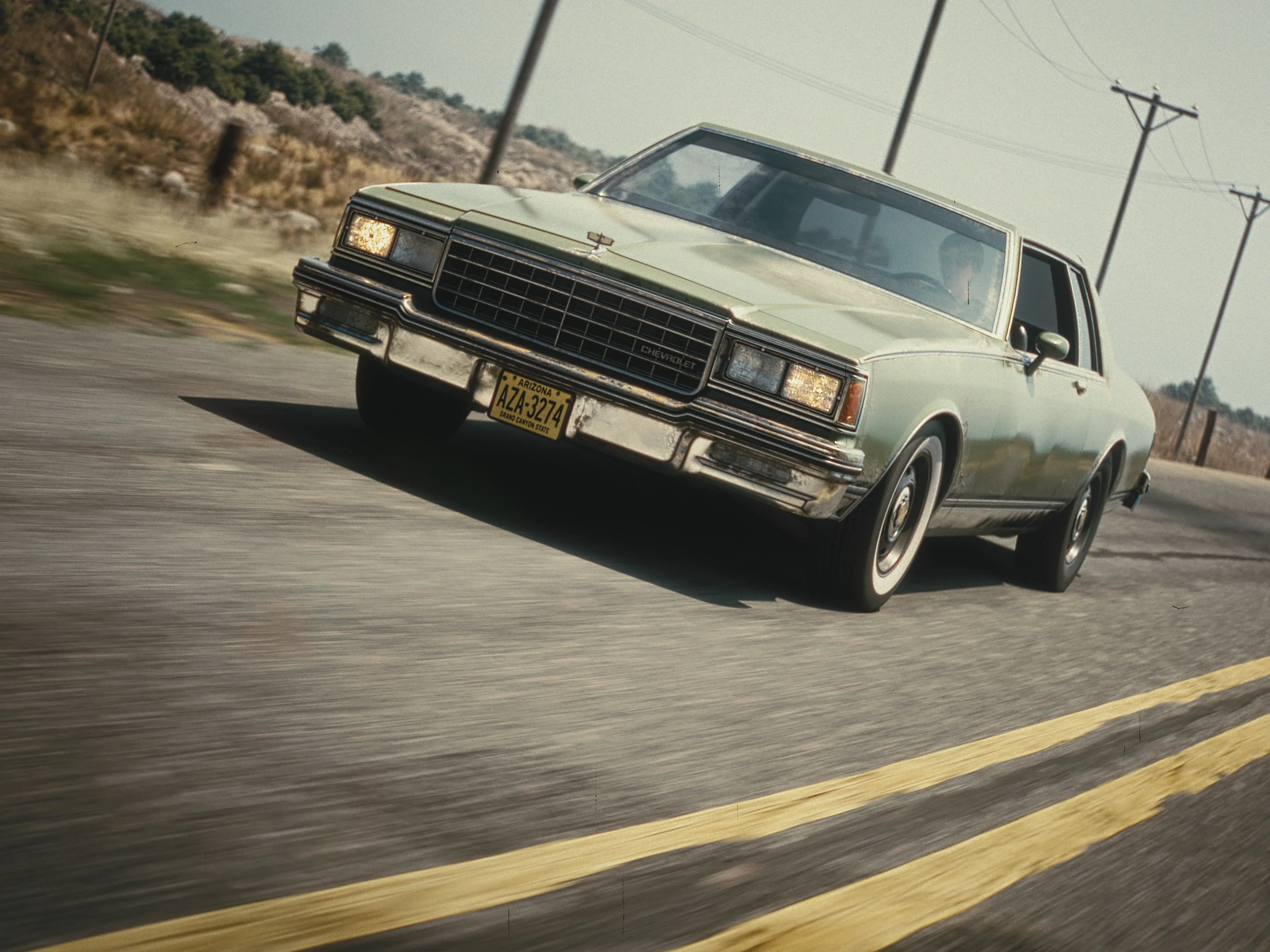 Исследование пустыни с Chevrolet Caprice Classic в 3D — изображение 1