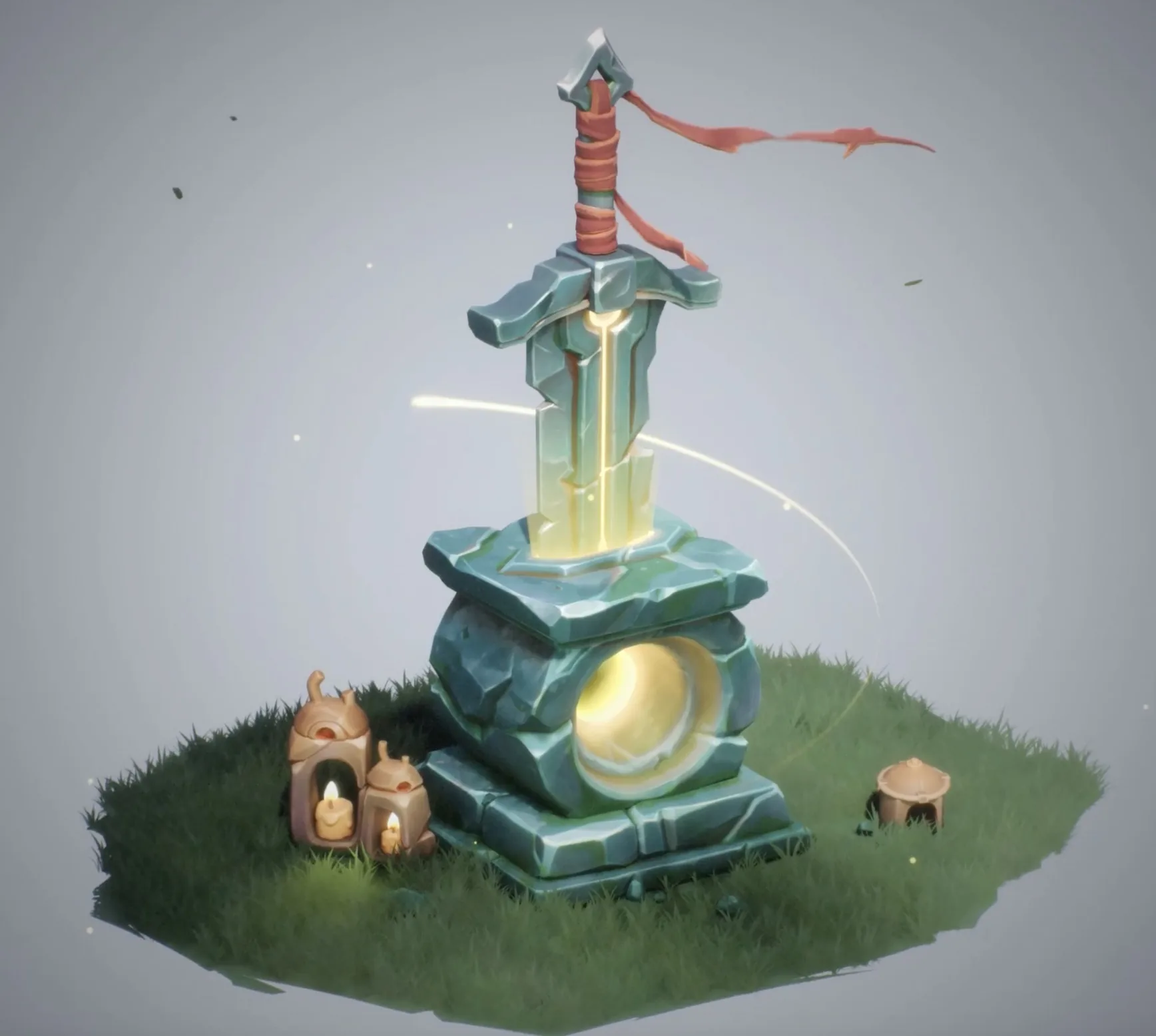 Создание вручную расписанного меча в стиле Wayfinder в Substance 3D & UE5