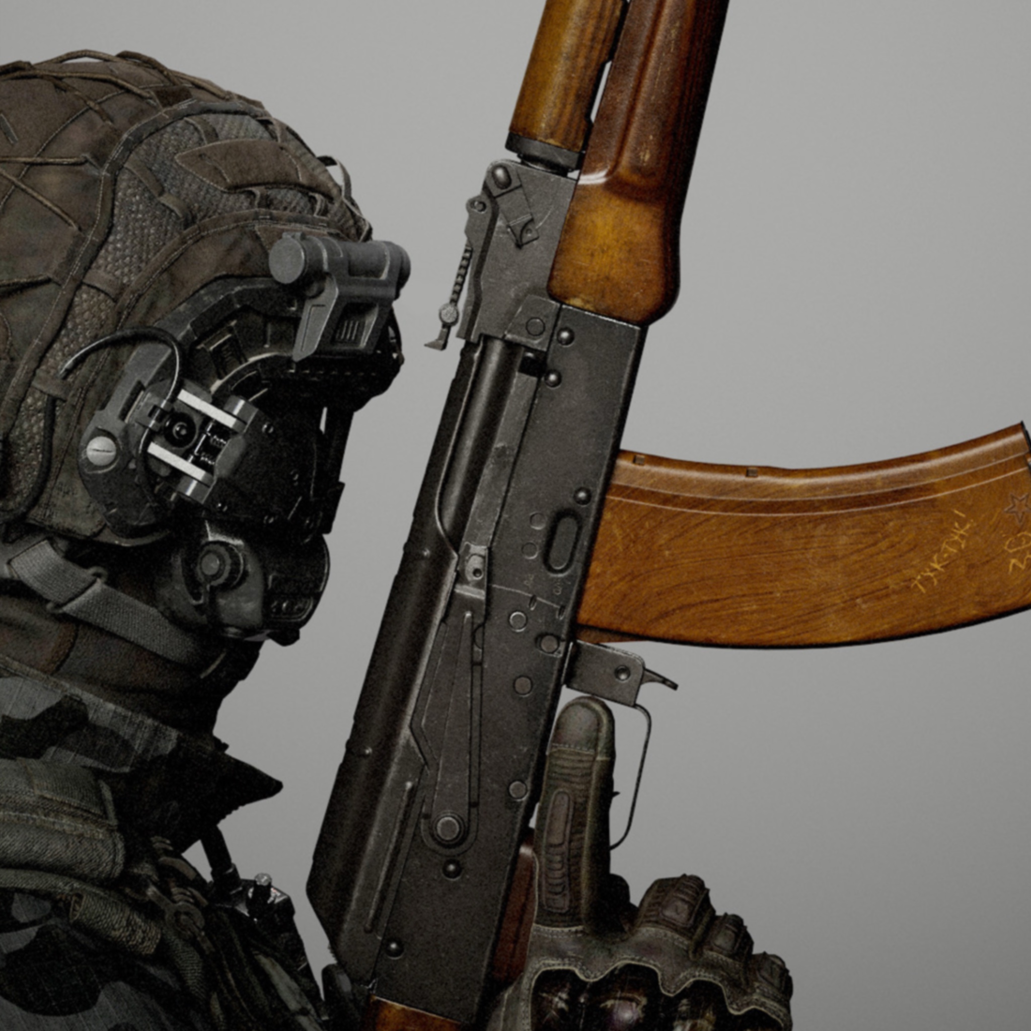 Как смоделировать и создать текстуры для реалистичного АК-74 в 3ds Max, ZBrush и Substance 3D