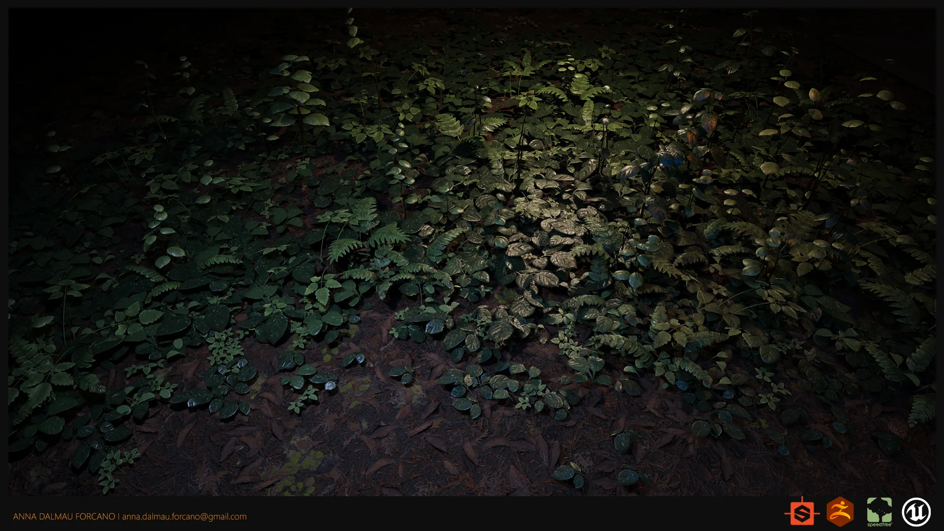 Как создать реалистичную растительность с помощью ZBrush, SpeedTree и Substance 3D