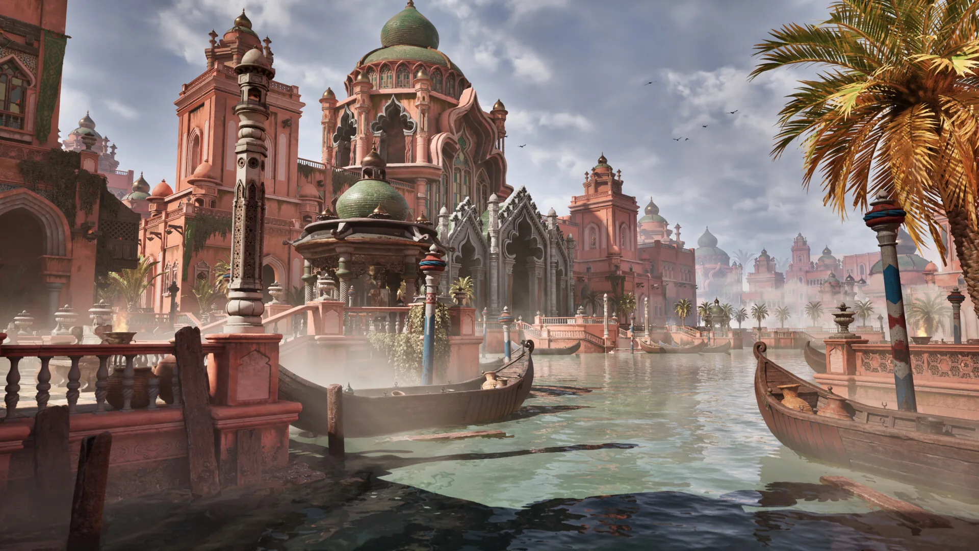 Окружение Южного Города Мечты, созданное в Unreal Engine & Substance 3D