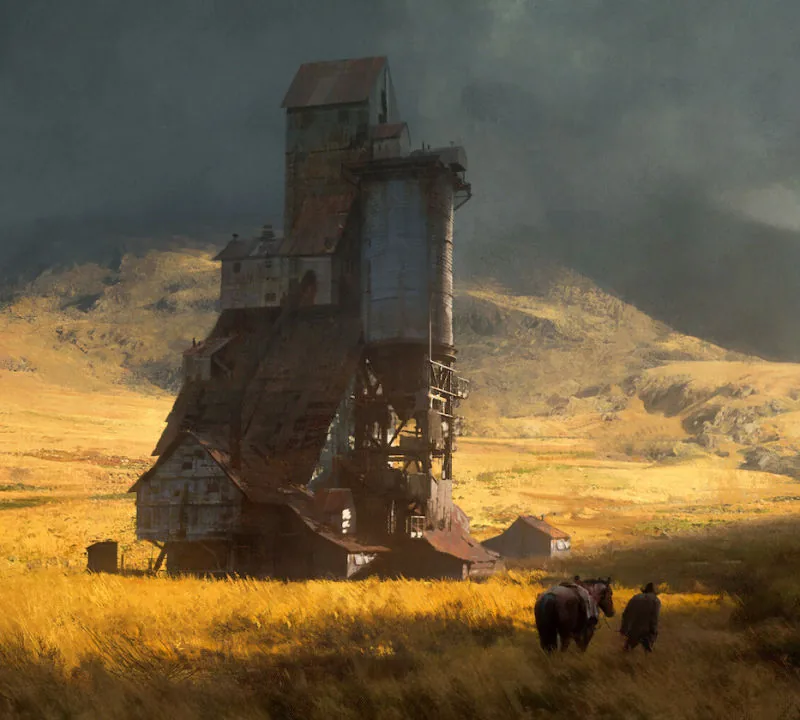 Живописные ландшафты от старшего концепт-художника Naughty Dog